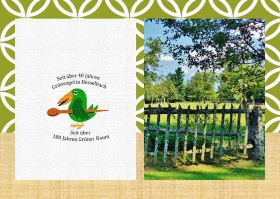 Gruenvogels Landgasthof Zum Gruenen Baum Oberzent Exterior foto